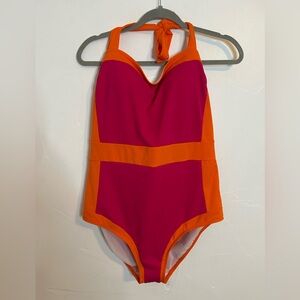 Boden Swim Santorini Halter Neck Swimsuit